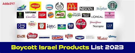 boycotting israeli products.